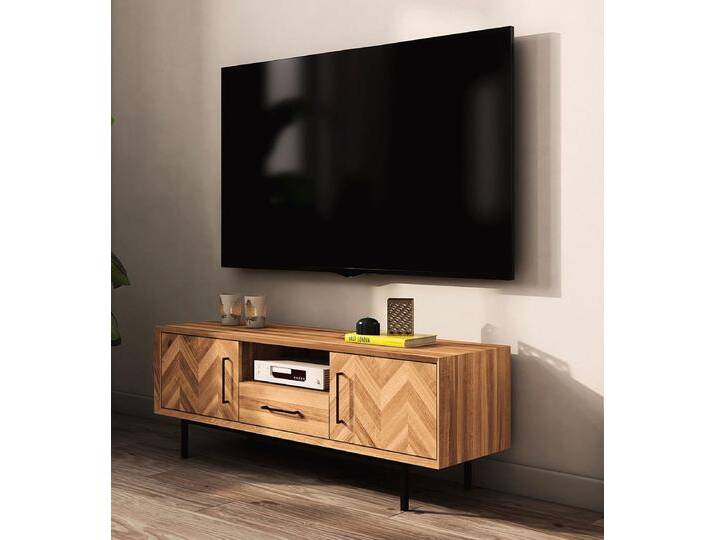 TV-Element mit Schubkasten 144cm 'Trient' Wildeiche massiv TV-Element mit Schubkasten 144cm 'Trient' Wildeiche massiv von main-möbel