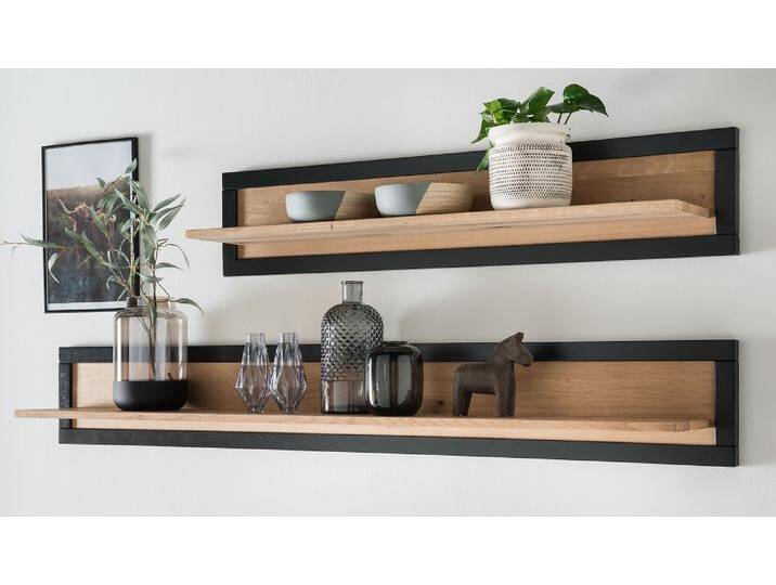 Wandboard 120cm 'Bergamo' Wildeiche geölt WZ-0159 von main-möbel
