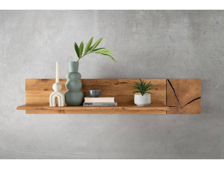 Wandboard 124cm 'Danzig II' Wildeiche massiv von main-möbel