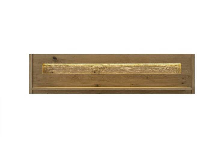 Wandboard 155cm 'München' Wildeiche geölt von main-möbel