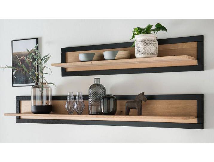 Wandboard 170cm 'Bergamo' Wildeiche geölt WZ-0159 von main-möbel