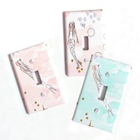 Stoffbezogene Lichtschalterplattenabdeckung - Alle Stile Doppelt, Dreifach, Gfci, Steckdose, Schieberegler, Wippschalter, Knebel Meerjungfrau Stoffbezogene Lichtschalterplattenabdeckung - Alle Stile Doppelt, Dreifach, Gfci, Steckdose, Schieberegler, Wippschalter, Knebel Meerjungfrau von maisonwares