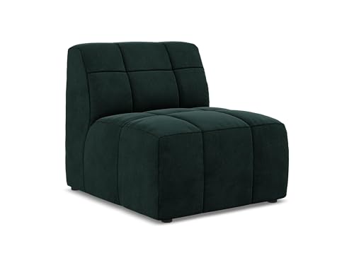 makamii Aloha Sofa Mittelmodul in Grün - Modernes Sesselsmodul aus Samt, modular & kombinierbar, skandinavisches Design, Oeko-Tex Zertifiziert 75x90x77 cm, bis 250 kg belastbar makamii Aloha Sofa Mittelmodul in Grün - Modernes Sesselsmodul aus Samt, modular & kombinierbar, skandinavisches Design, Oeko-Tex Zertifiziert 75x90x77 cm, bis 250 kg belastbar von makamii
