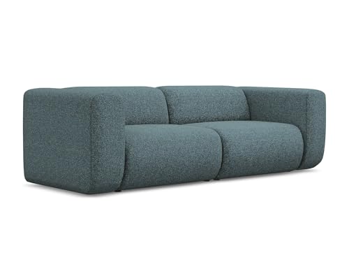makamii Ekahi 3-Sitzer Modulsofa in Blau - Modernes Designsofa aus Strukturstoff, modular, ohne Schlaffunktion, moderner Japandi-Stil, Oeko-Tex Zertifiziert 228x89x70 cm, bis 250 kg belastbar makamii Ekahi 3-Sitzer Modulsofa in Blau - Modernes Designsofa aus Strukturstoff, modular, ohne Schlaffunktion, moderner Japandi-Stil, Oeko-Tex Zertifiziert 228x89x70 cm, bis 250 kg belastbar von makamii
