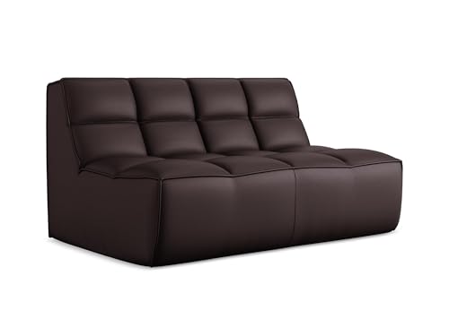 makamii Kalai 2-Sitzer Modulsofa in Violett - Modernes Designsofa aus Kunstleder, modular, ohne Schlaffunktion, moderner Japandi-Stil, Oeko-Tex Zertifiziert 160x93x75 cm, bis 350 kg belastbar makamii Kalai 2-Sitzer Modulsofa in Violett - Modernes Designsofa aus Kunstleder, modular, ohne Schlaffunktion, moderner Japandi-Stil, Oeko-Tex Zertifiziert 160x93x75 cm, bis 350 kg belastbar von makamii