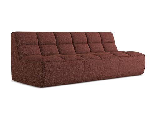 makamii Kalai 3-Sitzer Modulsofa in Rot - Modernes Designsofa aus Strukturstoff, modular, ohne Schlaffunktion, moderner Japandi-Stil, Oeko-Tex Zertifiziert 210x93x75 cm, bis 150 kg belastbar makamii Kalai 3-Sitzer Modulsofa in Rot - Modernes Designsofa aus Strukturstoff, modular, ohne Schlaffunktion, moderner Japandi-Stil, Oeko-Tex Zertifiziert 210x93x75 cm, bis 150 kg belastbar von makamii