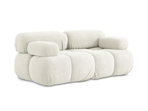 makamii Lokua 2-Sitzer Modulsofa in Weiß - Modernes Designsofa aus Chenille, modular, ohne Schlaffunktion, moderner Japandi-Stil, Oeko-Tex Zertifiziert 190x96x70 cm, bis 150 kg belastbar makamii Lokua 2-Sitzer Modulsofa in Weiß - Modernes Designsofa aus Chenille, modular, ohne Schlaffunktion, moderner Japandi-Stil, Oeko-Tex Zertifiziert 190x96x70 cm, bis 150 kg belastbar von makamii