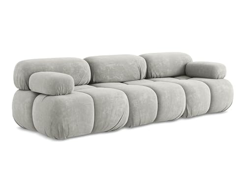 makamii Lokua 3-Sitzer Modulsofa in Grau - Modernes Designsofa aus Chenille, modular, ohne Schlaffunktion, moderner Japandi-Stil, Oeko-Tex Zertifiziert 285x96x70 cm, bis 150 kg belastbar makamii Lokua 3-Sitzer Modulsofa in Grau - Modernes Designsofa aus Chenille, modular, ohne Schlaffunktion, moderner Japandi-Stil, Oeko-Tex Zertifiziert 285x96x70 cm, bis 150 kg belastbar von makamii