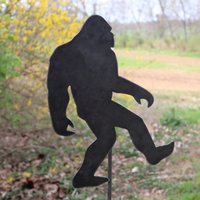Versandfertig in 2 Tagen | Metall Bigfoot Gartenstecker - Stahl Gartendekoration Sasquatch Yard Art Marker Kostenloser Versand Versandfertig in 2 Tagen | Metall Bigfoot Gartenstecker - Stahl Gartendekoration Sasquatch Yard Art Marker Kostenloser Versand von makertable