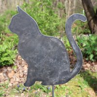 Versandfertig in 2 Tagen | Metall Katze Gartenstecker - Geschenke Für Sie Katzenliebhaber Gartenkunst Frühlingsdekor Sommerdekor Metallkunst Versandfertig in 2 Tagen | Metall Katze Gartenstecker - Geschenke Für Sie Katzenliebhaber Gartenkunst Frühlingsdekor Sommerdekor Metallkunst von makertable