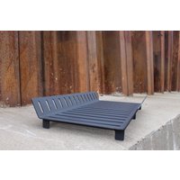 stahl Feuerstellenrost - Holzbefeuert Erhöhter Feuerrost Moderne Feuerstelle Im Freien Handgefertigt in Den Usa 36 "x 20" Kostenloser Versand von makertable