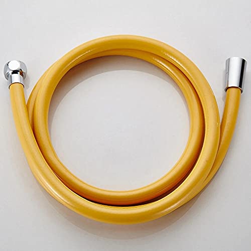 1,5 m PVC flexibler Duschschlauch Bad-Duschset Zubehör Explosionsgeschützte Rohre-gelb von makeups58