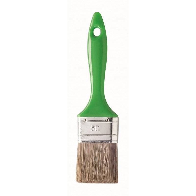 Lasur-Flachpinsel BASIC Hollester-/Naturborstenmischung ca. 70% Tops 60 mm x 14,0 mm von mako GmbH