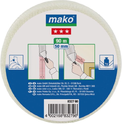 Mako Glasfaser-Gitterband zum Reparieren von Rissen 50 mm x 90 m von mako GmbH