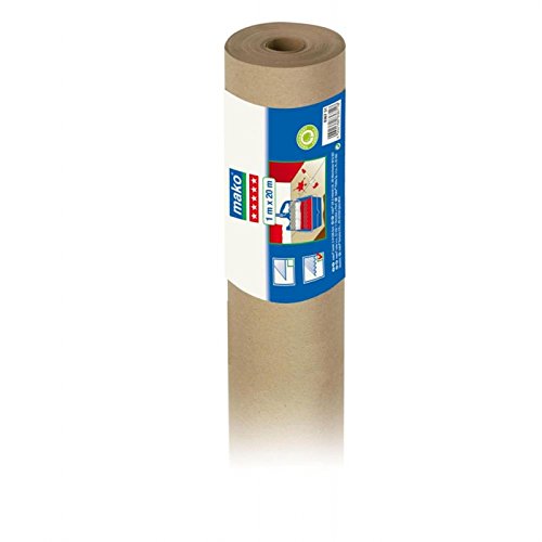 Maler Abdeckpapier Schutzpapier gekreppt Saugstark 100 cm x 20 m Maler Abdeckpapier Schutzpapier gekreppt Saugstark 100 cm x 20 m von mako GmbH