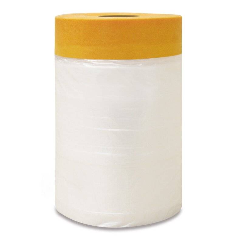 Turbo Cover-Abdeckfolie Gold ELITE mit Washi-Goldtape und LDPE-Folie 1,4 x 33 m von mako GmbH