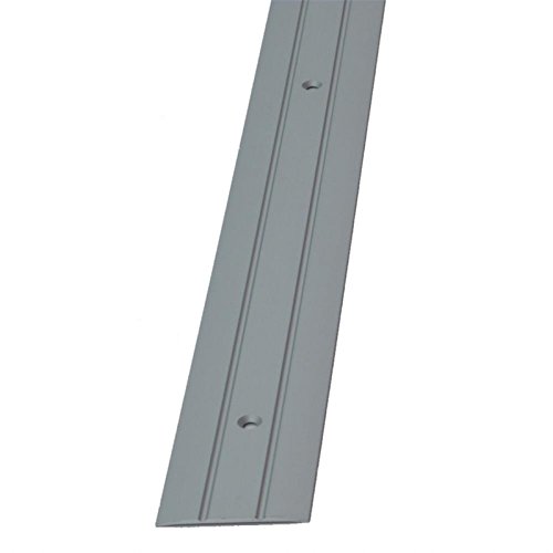 Übergangsprofil zum Schrauben extra breit 100x3,8 cm in Alu silber von mako GmbH