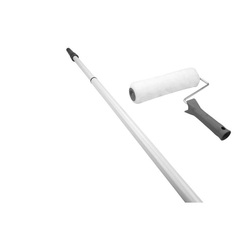 Wow!Tools Wandroller mit Telestab BASIC ausziehbar von 110 bis 200 cm von mako GmbH