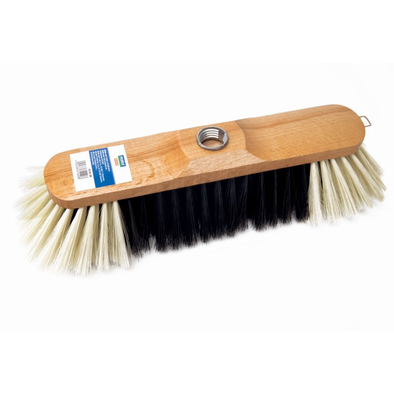 Zimmerbesen KOMFORT Holzkörper lackiert feine Borstenmischung weißer Bart 28 cm Zimmerbesen KOMFORT Holzkörper lackiert feine Borstenmischung weißer Bart 28 cm von mako GmbH