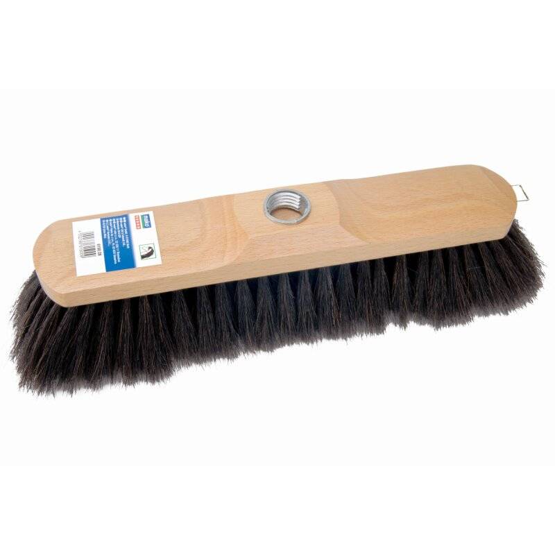Zimmerbesen PREMIUM Holzkörper lackiert Roßhaarmischung extra volle Qualität 28 cm von mako GmbH