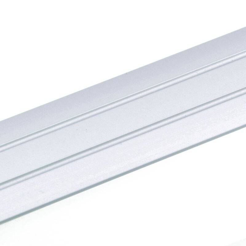 flexiCLIP Boden Übergangs- und Ausgleichsprofil aus Alu 90 x 3,8 cm silber eloxiert von mako GmbH
