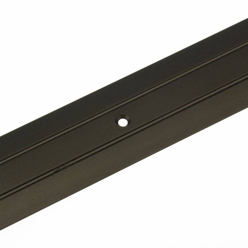 mako Boden Übergangsprofil zum Schrauben aus Alu 100 x 3,8 cm bronze eloxiert von mako GmbH