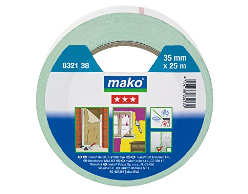 mako Duoband 60°C; ca. 35mm x 25 m; grün/weiß von mako GmbH