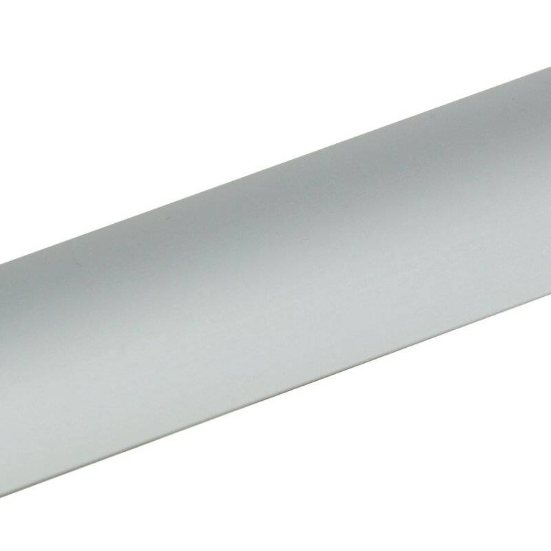 quickFIX Boden Übergangsprofil zum Kleben aus Alu 100 x 3 cm silber eloxiert von mako GmbH
