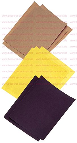Flint Schleifpapier 230 x 280 mm mit Körnung 120 Flint Schleifpapier 230 x 280 mm mit Körnung 120 von mako
