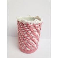 stiftebox Dosenkleid, Utensilo, Schreibtisch, Einschulung von makrameewerk