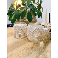 Makramee Windlicht Groß Teelicht Dekoglas Handmade Geschenkidee Boho Vase Einrichtung Licht Geknüpft Aufbewahrung Naturmaterial Kerzenglas Makramee Windlicht Groß Teelicht Dekoglas Handmade Geschenkidee Boho Vase Einrichtung Licht Geknüpft Aufbewahrung Naturmaterial Kerzenglas von makramood