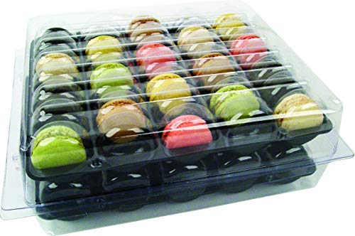Chrono Box für 70 Macarons Tiefziehschale von mallard ferrière