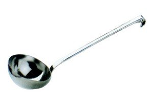 Schöpfkelle, Edelstahl, Monoblock, Durchmesser 20 cm, 2 l von mallard ferrière