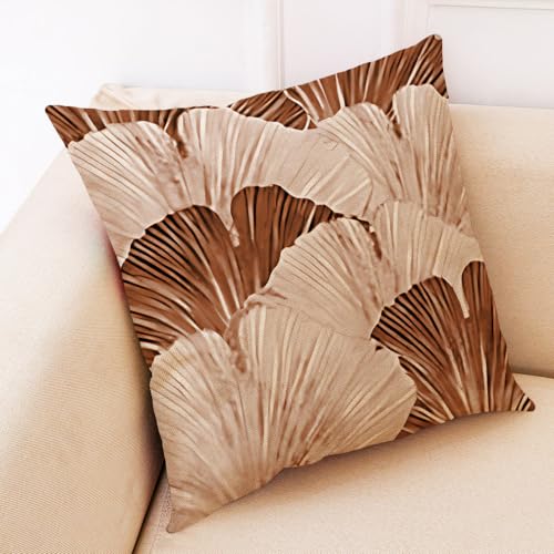 Kissenbezug 45X45 Braune Ginkgoblätter Dekokissen Sofakissen Leinen Kissenbezüge Mit Unsichtbarer Reißverschluss,Waschbare Langlebig Outdoor Kissen,Deko Kissenhüllen Wohnzimmer Kissenbezug 45X45 Braune Ginkgoblätter Dekokissen Sofakissen Leinen Kissenbezüge Mit Unsichtbarer Reißverschluss,Waschbare Langlebig Outdoor Kissen,Deko Kissenhüllen Wohnzimmer von malxlaw
