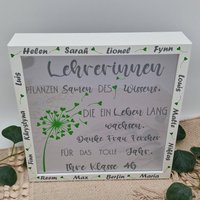 Abschiedsgeschenk Lehrerin Lehrer | Geschenk Abschluss Abschied Schule Schulabschluss Für Sie Ihn von mamicoshop