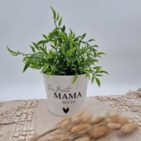 Blumentopf Beste Mama | Muttertag Geschenk Zum Blumenübertopf Muttertagsgeschenk von mamicoshop