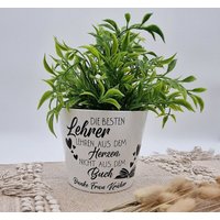 Blumentopf Lehrer(In Abschied | Blumenübertopf Mi Namen Mit Spruch| Abschiedsgeschenk |Personalisierter |Blumentopf Blumentopf Lehrer(In Abschied | Blumenübertopf Mi Namen Mit Spruch| Abschiedsgeschenk |Personalisierter |Blumentopf von mamicoshop