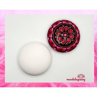 Stein Rohling 8 cm, Mandala Steine Bemalen, Dot Painting, Punktmalerei, Aus Hochwertigem Schweren Gips Handgefertigt Stein Rohling 8 cm, Mandala Steine Bemalen, Dot Painting, Punktmalerei, Aus Hochwertigem Schweren Gips Handgefertigt von mandalaqueeny