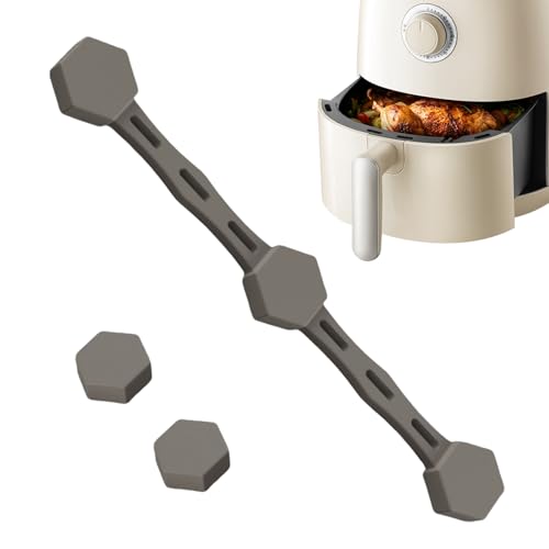 manhegari Airfryer Magnete | Backpapier Halter Befestigung,Geruchlose Heißluftfritteuse Einsätze Silikon Schnalle Mit 2 Magneten - Für Backen Kochen Küche Zuhause Backpapier manhegari Airfryer Magnete | Backpapier Halter Befestigung,Geruchlose Heißluftfritteuse Einsätze Silikon Schnalle Mit 2 Magneten - Für Backen Kochen Küche Zuhause Backpapier von manhegari