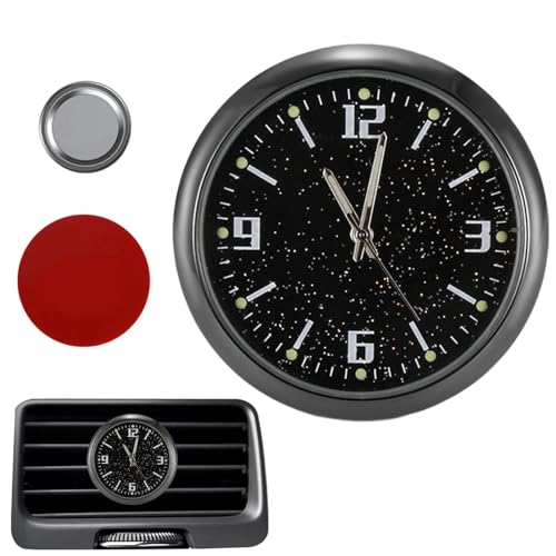 manhegari Auto Uhr - Wasserdichte Quarzuhr Selbstklebend,Lüftungsgitter Armaturenbrett Uhr | Für Männer Frauen Fahrer Lüftung Auto LKW Motorrad Boot manhegari Auto Uhr - Wasserdichte Quarzuhr Selbstklebend,Lüftungsgitter Armaturenbrett Uhr | Für Männer Frauen Fahrer Lüftung Auto LKW Motorrad Boot von manhegari