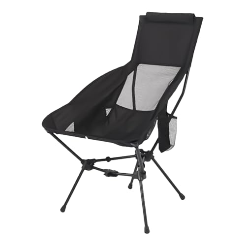 manhegari Klappstühle Für Draußen,Outdoor Klappstuhl | Faltbarer Ultraleichter Kompakter Stuhl Mit Erhöhter Sitzfläche Und Kopfstütze Für Angelausflug Picknick Wanderung von manhegari