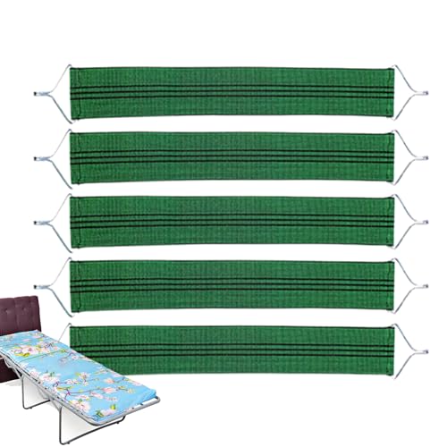 manhegari Liegestützgürtel, Liegestuhl Ersatzgurte | Set von 5 verstärkten Lounge Stuhl Ersatzstoff - Starke tragende, liegende Zubehör für Gartenterrasen von manhegari