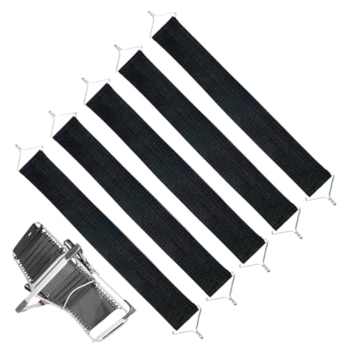 manhegari Liegestuhlgürtel, 5 Stück, verstärkter Stoff, Liegestuhl-Zubehör, Reparaturteile für Terrasse, , Garten, Rasen manhegari Liegestuhlgürtel, 5 Stück, verstärkter Stoff, Liegestuhl-Zubehör, Reparaturteile für Terrasse, , Garten, Rasen von manhegari