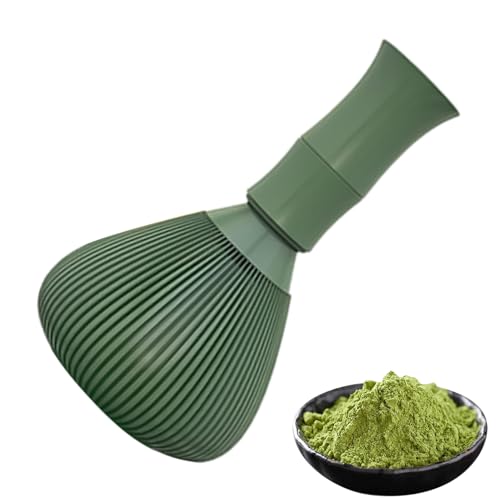 manhegari Matcha Rührer | Manuelles Grüntee Rührgerät,Wiederverwendbares Teemischwerkzeug zur Matcha-Zubereitung für Zuhause Unterwegs und Anfänger von manhegari