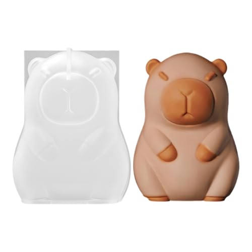manhegari Niedliche Formen - 3D Capybara Eisform | Wiederverwendbare Antihaft-Gussform Für Pudding Eiscreme Schmuckherstellung Kerzenkunst Kuchenfiguren Flexible Backform manhegari Niedliche Formen - 3D Capybara Eisform | Wiederverwendbare Antihaft-Gussform Für Pudding Eiscreme Schmuckherstellung Kerzenkunst Kuchenfiguren Flexible Backform von manhegari