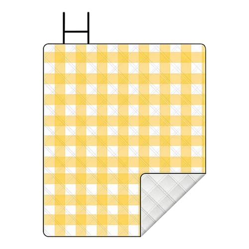manhegari Picknick Matte - Große wasserdichte Picknickdecke - Maschinenwaschbarer Allesaison-Teppich Für Camping Wohnzimmer Rasen Park Stadion manhegari Picknick Matte - Große wasserdichte Picknickdecke - Maschinenwaschbarer Allesaison-Teppich Für Camping Wohnzimmer Rasen Park Stadion von manhegari
