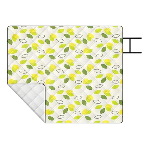 manhegari Picknickdecken | wasserdichte Picknickdecke Mit Feuchtigkeitsschutz - Maschinenwaschbarer Allesaison-Teppich Für Camping Wohnzimmer Rasen Park Stadion von manhegari