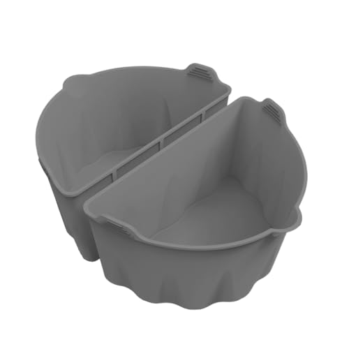 manhegari Silicone Slow Cooker Liner - 1 Paar Passend Für 6-8 L Küchenhelfer - Wiederverwendbare Silikon Slow Cooker Trennwand,Für Suppe Tomate Huhn von manhegari