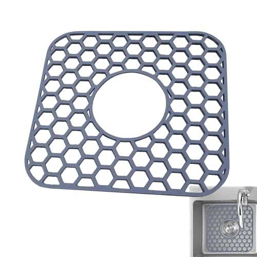 manhegari Spülbeckenschutz - Siliconeinlage Mit Zapfenabdeckung - Rutschfeste Schnellentwässernde Unterlage Mit Mittiger Entwässerung Spülbecken Einlage Geschirr Ablage Küchenzubehör manhegari Spülbeckenschutz - Siliconeinlage Mit Zapfenabdeckung - Rutschfeste Schnellentwässernde Unterlage Mit Mittiger Entwässerung Spülbecken Einlage Geschirr Ablage Küchenzubehör von manhegari