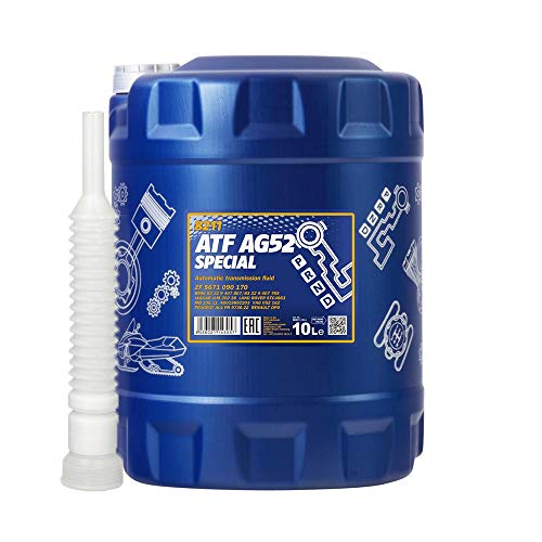 10 Liter, MANNOL 8211 ATF AG52 Automatic Special ATF Getriebeöl G 052 162 (3,95€/L) 10 Liter, MANNOL 8211 ATF AG52 Automatic Special ATF Getriebeöl G 052 162 (3,95€/L) von MANNOL